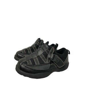 Dr. Comfort Leather Edward X Double Depth Shoes Men's Size 8XW Black Casual